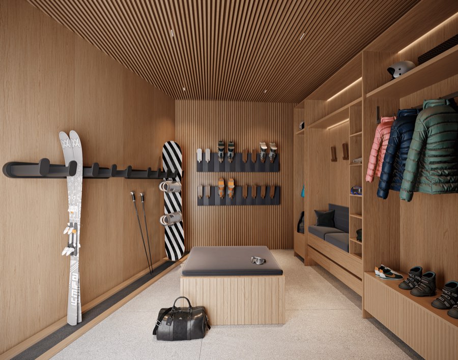 Ski room